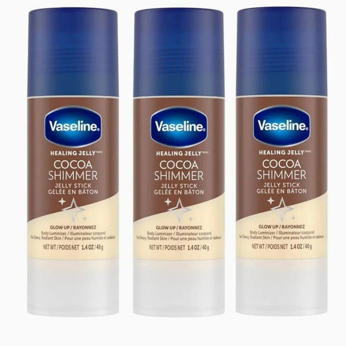 Vaselina en barra cocoa shimmer