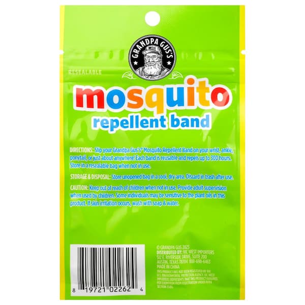 Pulseras antimosquitos x3