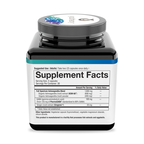 Cápsulas ashawagandha