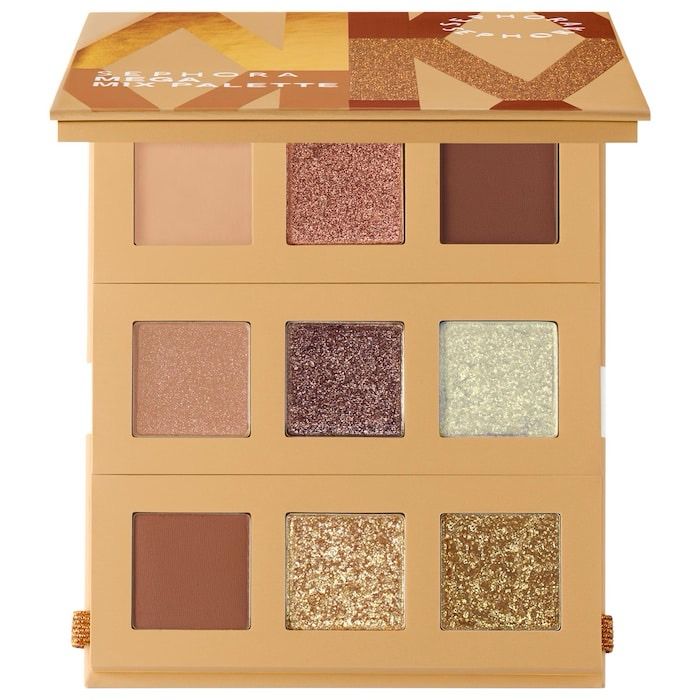Paleta de sombra fiery warm nude