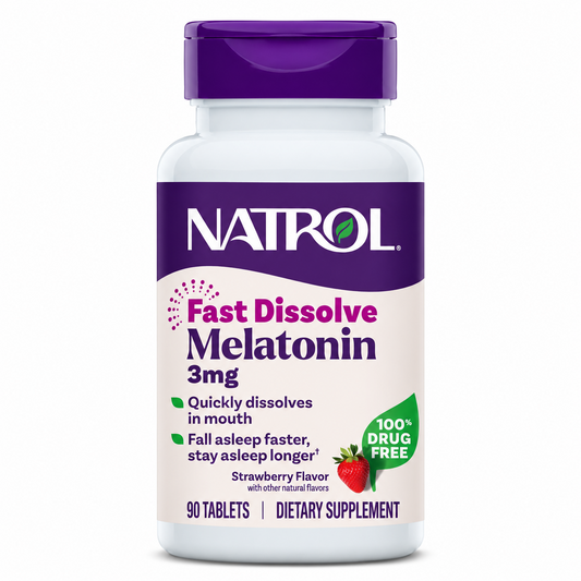 Melatonina 3mg (rápida disolución) - 90 tabletas