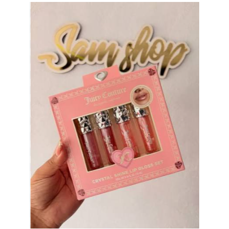 Crystal shine lip gloss set