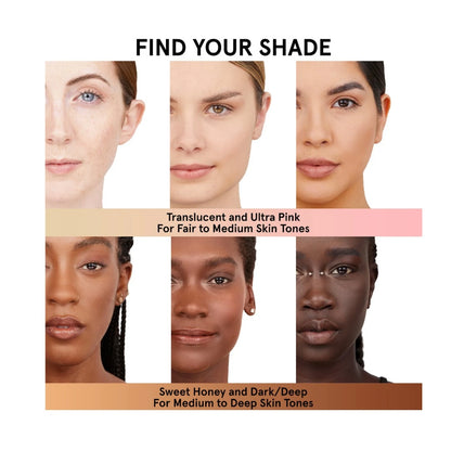 Mini polvo traslúcido One Size