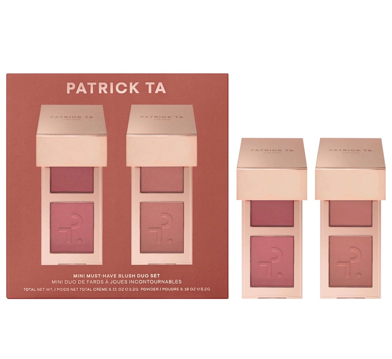 Mini blush dúo set Patrick Ta